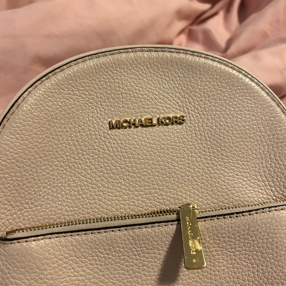 Michael Kors Cream Backpack